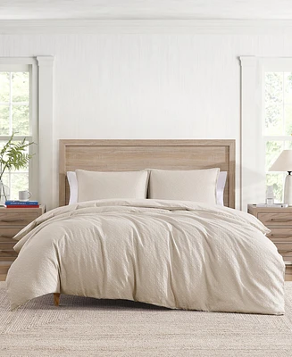 Tommy Hilfiger Monogram Matelasse 3-Pc. Duvet Cover Set
