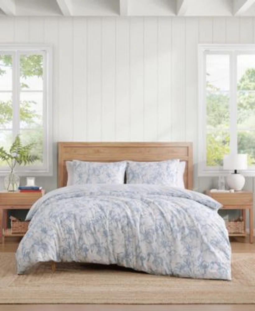 Tommy Hilfiger Ethereal Floral Cotton Duvet Cover Set