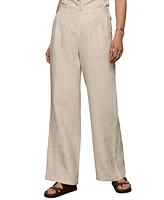 Sanctuary Women's Hopper Linen Straight-Leg Pants