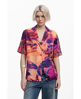 Desigual Women's Shirt designed by Mr. Christian Lacroix