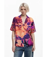 Desigual Women's Shirt designed by Mr. Christian Lacroix