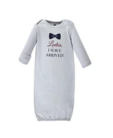 Hudson Baby Baby Boys Hudson Cotton Gowns, Train, Preemie/Newborn