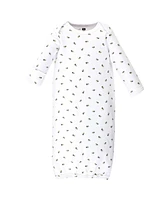 Hudson Baby Baby Boys Hudson Cotton Gowns, Bees, Preemie/Newborn