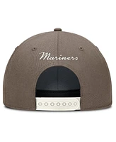 Nike Men's Brown Seattle Mariners Rise Performance Adjustable Hat