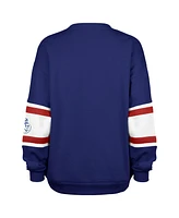 '47 Brand Women's Royal Sacramento Kings 2024/25 City Edition Steadfast Paneled Pullover Sweatshirt