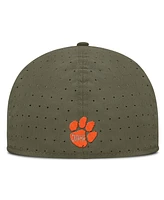 Nike Men's Olive Clemson Tigers On-Field Dugout True Performance Fitted Hat