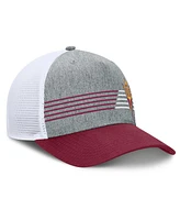 Fanatics Men's Heather Gray/Maroon Arizona State Sun Devils Profile Trucker Adjustable Hat