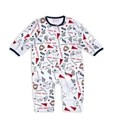 Wear by Erin Andrews Baby Boys and Girls Boston Red Sox Sleep Play Set