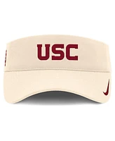 Nike Men's Natural Usc Trojans Primetime Ace Adjustable Visor Hat