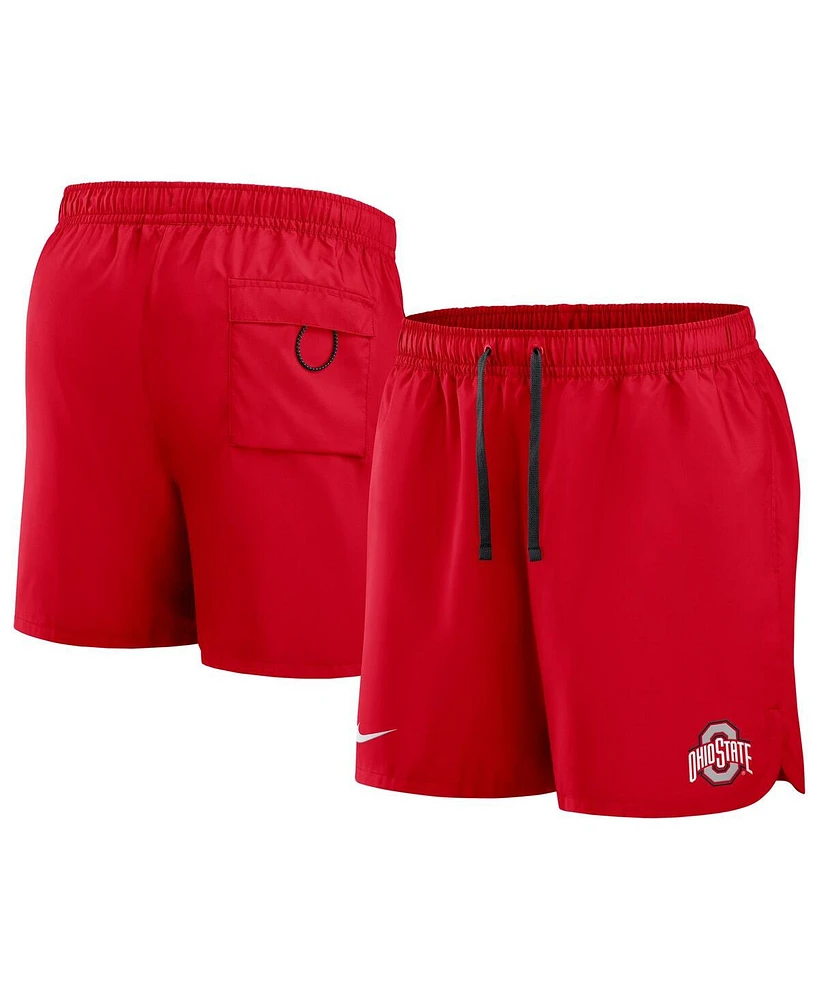 Nike Men's Scarlet Ohio State Buckeyes Spring Break Flow Shorts