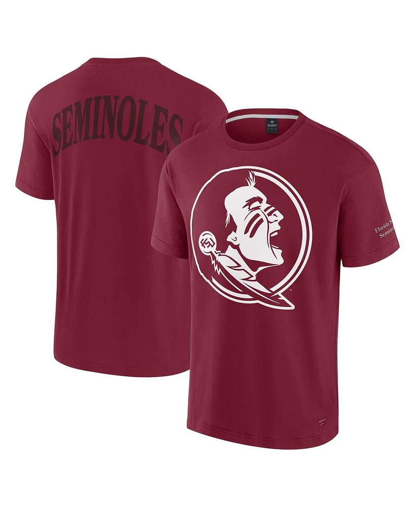 Fanatics Men's Garnet Florida State Seminoles Iconic T-Shirt