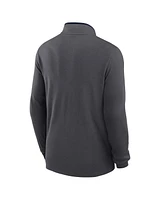 Nike Men's Anthracite West Virginia Mountaineers Victory Performance Half-Zip Sweatshirt