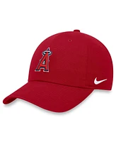 Nike Men's Red Los Angeles Angels Club Adjustable Hat