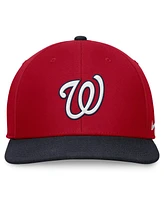 Nike Men's Red/Navy Washington Nationals Two-Tone Snapback Hat
