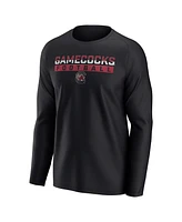 Fanatics Men's Black South Carolina Gamecocks Weekend Favorite Raglan Long Sleeve T-Shirt