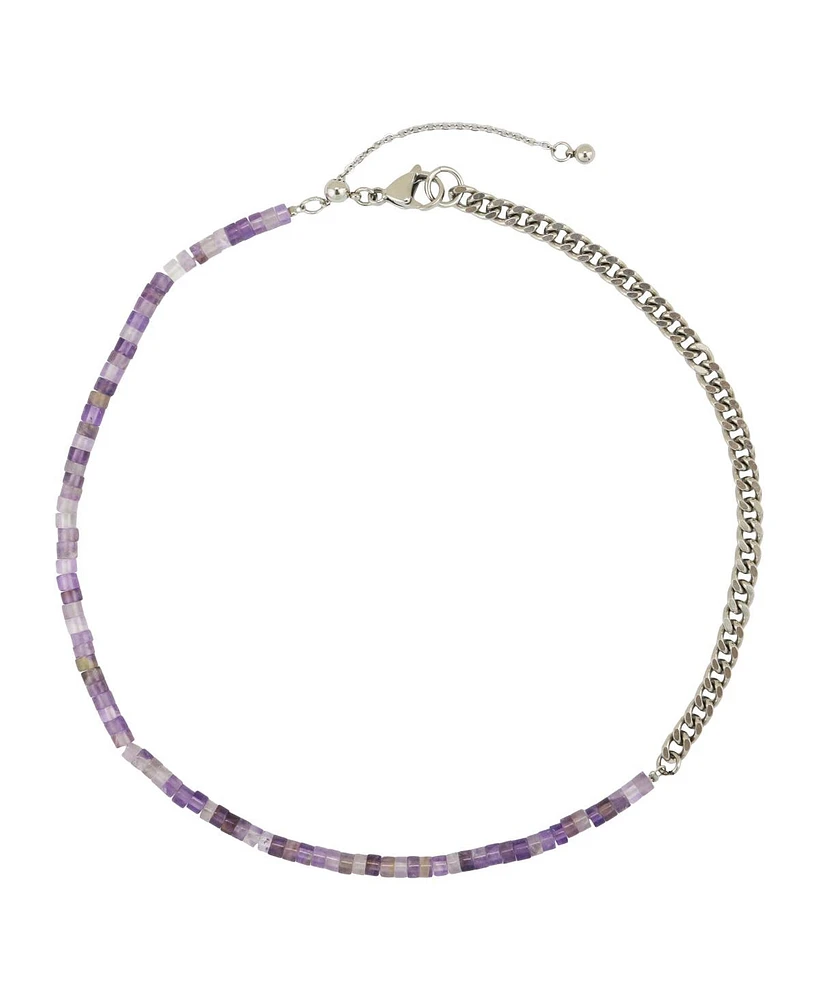 Amethyst / Silver Necklace