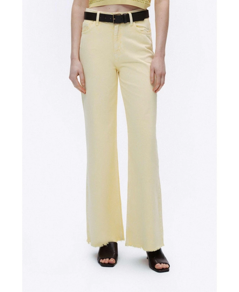 Nocturne Women's Wide Leg Jeans