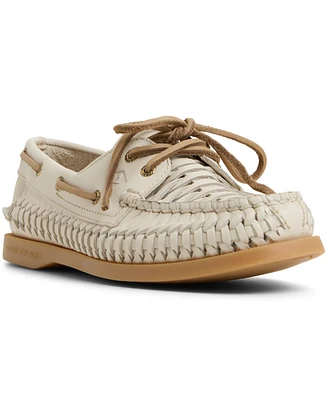 Sperry Women's Ao 2-Eye Woven Round Toe Boat Shoe