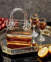 The Wine Savant Handbag Purse Decanter