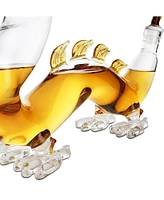 The Wine Savant Year Of The Dragon Whiskey and Wine Decanter