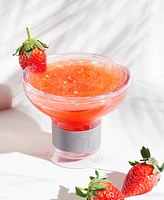 The Wine Savant Khen Frozen Margarita and Cocktail Chiller Glasses, Set of 4
