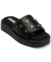 Karl Lagerfeld Paris Women's Opal Studded Sandals