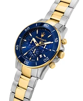 Maserati Men's Chronograph Two-Tone Metal Band Watch, 43mm