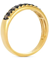Le Vian Chocolatier Men's Chocolate Diamond Band (1/2 ct. t.w.) in 14k Gold