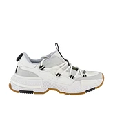 Karl Lagerfeld Paris Men's Criss Cross Lace Up Chunky Sole Sneakers