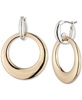Lauren Ralph Lauren Two-Tone Doorknocker Earrings