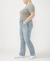 Silver Jeans Co. Plus Suki Mid Rise Curvy Fit Slim Bootcut