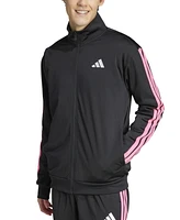 adidas Men's Logo Stripe Track Jacket