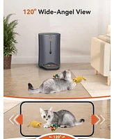 Automatic Dog Feeder with Camera, 7L Pet Feeder with 1080P Hd Video, App Control