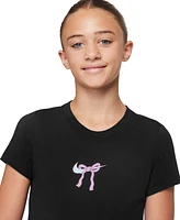 Nike Big Girls Sportswear Cropped Graphic T-Shirt