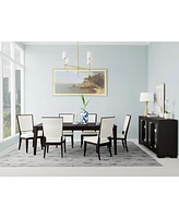 Mazen 7-Pc. Dining Set (Table & 6 Side Chairs)