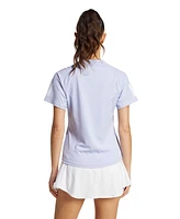 adidas Women's Club 3-Stripes Tennis Climacool T-Shirt