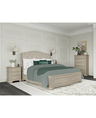 Kensington 3-Pc. King Set (Bed, Chest & 3-Drawer Nightstand)