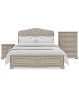 Kensington 3-Pc. King Set (Bed, Chest & 3-Drawer Nightstand)