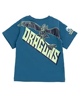 How to Train Your Dragon Toddler Boys DreamWorks Toothless T-Shirt and French Terry Shorts Outfit Set