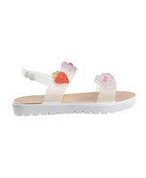 Bebe Little Girls Fun and Comfortable Summer with Novelty Charms Sandals