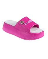 Bebe Little and Big Girls Trendy Comfortable Summer Platform Slides