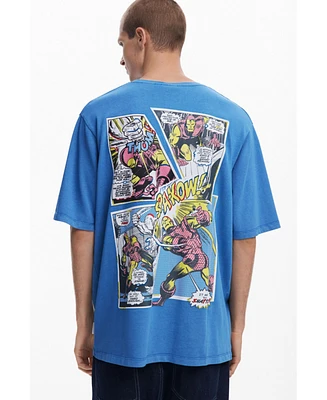 Desigual Men's Ironman Marvel T-shirt