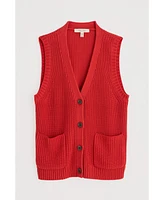 Seasalt Cornwall Women's Swanpool Button Front Vest
