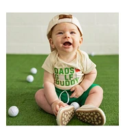 Sweet Wink Baby Boys Dad's Golf Buddy Short Sleeve Bodysuit