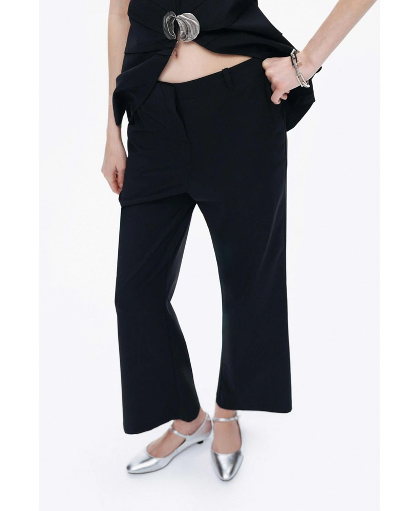 Nocturne Women's Double-Pleated Pants