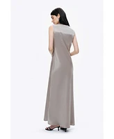 Nocturne Women's Cowl Neck Maxi Dress