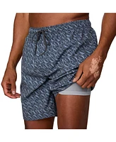 Free Country Men's Wave Runner Swim Short