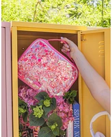 Packed Party Purple Confetti Lunchbox Cute, Soft Insulated Lunch Bag Lunch Box Cooler Fits a Water Bottle, Ice Packs for Cold Food, or Hot Food (Pink
