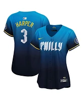 Nike Women's Bryce Harper Blue Philadelphia Phillies City Connect Limited Jersey