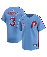 Nike Men's Bryce Harper Light Blue Philadelphia Phillies Alternate Limited Player Jersey